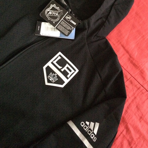 SOLD - Adidas LA Kings NHL Jacket XL MSRP: $144 - Picture 2 of 10